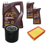 DENCKERMANN Controllo Set MANNOL Diesel TDI 5W-30 7L Per Opel Vectra A CC