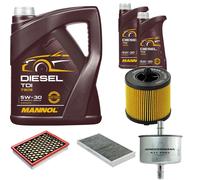 DENCKERMANN Controllo Set MANNOL Diesel TDI 5W-30 7L Per Opel Vectra C CC