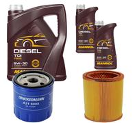 DENCKERMANN Controllo Set MANNOL Diesel TDI 5W-30 7L Per Peugeot 106 II 1.5