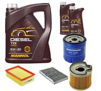 DENCKERMANN Controllo Set MANNOL Diesel TDI 5W-30 7L Per Peugeot 307 Break