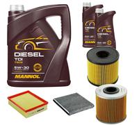 DENCKERMANN Controllo Set MANNOL Diesel TDI 5W-30 7L Per Renault Laguna II