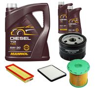 DENCKERMANN Controllo Set MANNOL Diesel TDI 5W-30 7L Per Renault Megane I