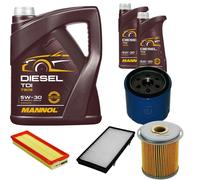 DENCKERMANN Controllo Set MANNOL Diesel TDI 5W-30 7L Per Renault Trafic II