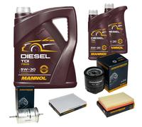 DENCKERMANN Controllo Set MANNOL Diesel TDI 5W-30 7L Per Seat Leon 1.6 16V