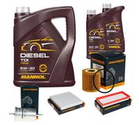 DENCKERMANN Controllo Set MANNOL Diesel TDI 5W-30 7L Per Smart Fortwo Coupe