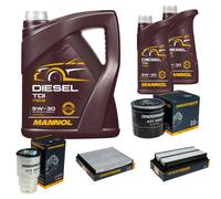 DENCKERMANN Controllo Set MANNOL Diesel TDI 5W-30 7L Per Toyota RAV 4 II 2.0