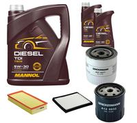 DENCKERMANN Controllo Set MANNOL Diesel TDI 5W-30 7L Per Volvo V40 Kombi 1.9