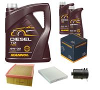 DENCKERMANN Controllo Set MANNOL Diesel TDI 5W-30 7L Per VW Amarok 2.0 BiTDI