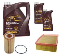 DENCKERMANN Controllo Set MANNOL Diesel TDI 5W-30 7L Per VW Amarok 3.0