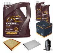 DENCKERMANN Controllo Set MANNOL Diesel TDI 5W-30 7L Per VW Crafter 30-50