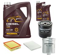 DENCKERMANN Controllo Set MANNOL Diesel TDI 5W-30 7L Per VW Passat Variant