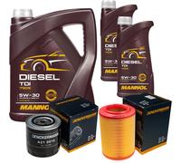DENCKERMANN Controllo Set MANNOL Diesel TDI 5W-30 7L Per VW Transporter IV