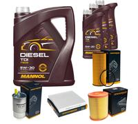 DENCKERMANN Controllo Set MANNOL Diesel TDI 5W-30 8L Per Alfa Romeo 159