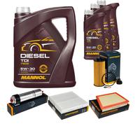 DENCKERMANN Controllo Set MANNOL Diesel TDI 5W-30 8L Per BMW 2 Active Tourer