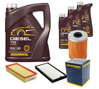 Denckermann Controllo Set mannol Diesel Tdi 5W-30 8L per BMW 5er 520i 24V