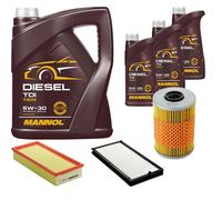 Denckermann Controllo Set mannol Diesel Tdi 5W-30 8L per BMW Serie