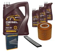 DENCKERMANN Controllo Set MANNOL Diesel TDI 5W-30 8L Per BMW X3 xDrive20i