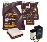 DENCKERMANN Controllo Set MANNOL Diesel TDI 5W-30 8L Per Chevrolet Cruze