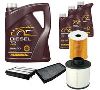 DENCKERMANN Controllo Set MANNOL Diesel TDI 5W-30 8L Per Chevrolet Epica 2.0