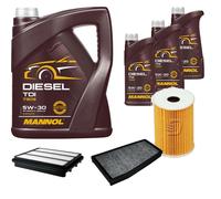 DENCKERMANN Controllo Set MANNOL Diesel TDI 5W-30 8L Per Chevrolet Epica 2.0