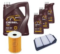 DENCKERMANN Controllo Set MANNOL Diesel TDI 5W-30 8L Per Chevrolet Nubira