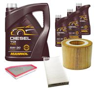DENCKERMANN Controllo Set MANNOL Diesel TDI 5W-30 8L Per Chrysler PT Cruiser
