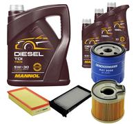 DENCKERMANN Controllo Set MANNOL Diesel TDI 5W-30 8L Per Citroën C5 I Break