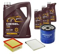 DENCKERMANN Controllo Set MANNOL Diesel TDI 5W-30 8L Per Citroën Xsara Break