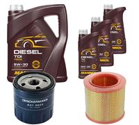 DENCKERMANN Controllo Set MANNOL Diesel TDI 5W-30 8L Per Fiat Ducato Kasten