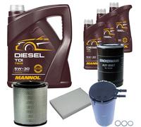 DENCKERMANN Controllo Set MANNOL Diesel TDI 5W-30 8L Per Iveco Daily IV