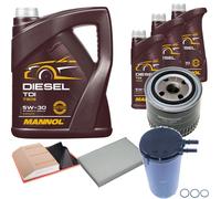 DENCKERMANN Controllo Set MANNOL Diesel TDI 5W-30 8L Per Iveco Daily IV