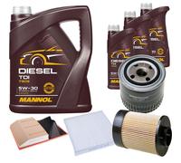 DENCKERMANN Controllo Set MANNOL Diesel TDI 5W-30 8L Per Iveco Daily VI