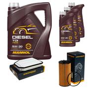 DENCKERMANN Controllo Set MANNOL Diesel TDI 5W-30 8L Per Jeep Wrangler III