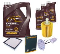 DENCKERMANN Controllo Set MANNOL Diesel TDI 5W-30 8L Per Lexus IS III 250