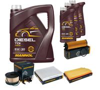 DENCKERMANN Controllo Set MANNOL Diesel TDI 5W-30 8L Per Mercedes-Benz GLC