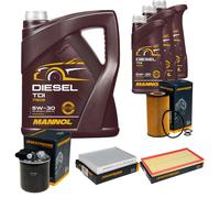 DENCKERMANN Controllo Set MANNOL Diesel TDI 5W-30 8L Per Mercedes-Benz Vito