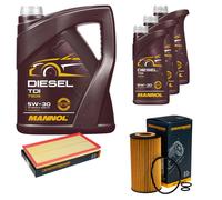 DENCKERMANN Controllo Set MANNOL Diesel TDI 5W-30 8L Per Mercedes-Benz Vito