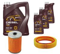 DENCKERMANN Controllo Set MANNOL Diesel TDI 5W-30 8L Per Mercedes S-Klasse