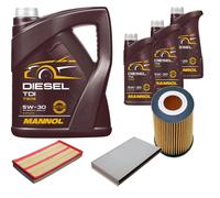 DENCKERMANN Controllo Set MANNOL Diesel TDI 5W-30 8L Per Mercedes Vito/Mixto