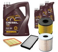 DENCKERMANN Controllo Set MANNOL Diesel TDI 5W-30 8L Per Renault Trafic II