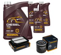 DENCKERMANN Controllo Set MANNOL Diesel TDI 5W-30 8L Per Suzuki Grand Vitara