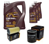 DENCKERMANN Controllo Set MANNOL Diesel TDI 5W-30 8L Per Toyota Hiace IV
