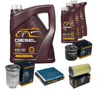 DENCKERMANN Controllo Set MANNOL Diesel TDI 5W-30 8L Per Toyota Hiace IV Bus