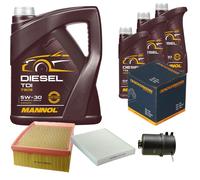 DENCKERMANN Controllo Set MANNOL Diesel TDI 5W-30 8L Per VW Amarok 2.0 BiTDI