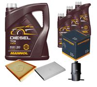 DENCKERMANN Controllo Set MANNOL Diesel TDI 5W-30 8L Per VW Crafter 30-50