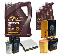 DENCKERMANN Controllo Set MANNOL Diesel TDI 5W-30 9L Per Alfa Romeo 159