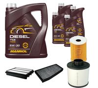 DENCKERMANN Controllo Set MANNOL Diesel TDI 5W-30 9L Per Chevrolet Epica 2.0