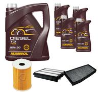 DENCKERMANN Controllo Set MANNOL Diesel TDI 5W-30 9L Per Chevrolet Epica 2.0