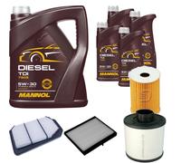 DENCKERMANN Controllo Set MANNOL Diesel TDI 5W-30 9L Per Chevrolet Nubira