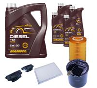 DENCKERMANN Controllo Set MANNOL Diesel TDI 5W-30 9L Per Mercedes-Benz GLE
